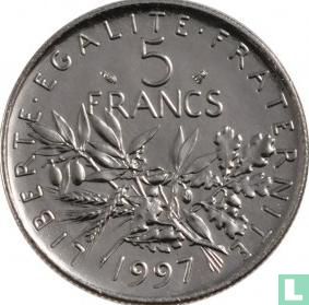 France 5 francs 1997 - Image 1