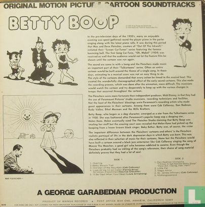 Betty Boop (Original Motion Picture Soundtracks) - Afbeelding 2