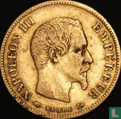 Frankrijk 10 francs 1855 (A - 19 mm) - Afbeelding 2