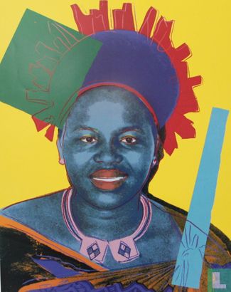 Andy Warhol, "Prinzessin Ntombi Twala of Swaziland" - Afbeelding 1
