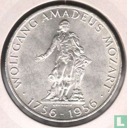 Autriche 25 schilling 1956 "200th anniversary Birth of Wolfgang Amadeus Mozart" - Image 1