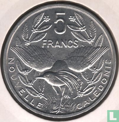 Nieuw-Caledonië 5 francs 2003 - Afbeelding 2