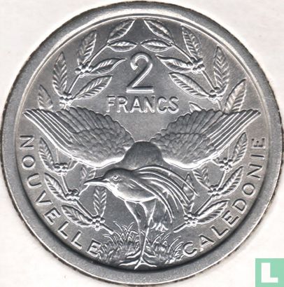 New Caledonia 2 francs 1971 - Image 2