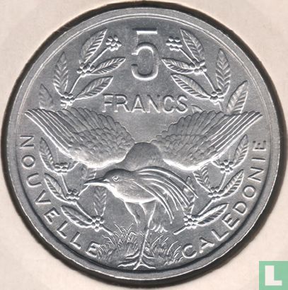 New Caledonia 5 francs 1952 - Image 2