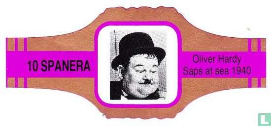 Oliver Hardy Saps at sea in 1940 - Image 1