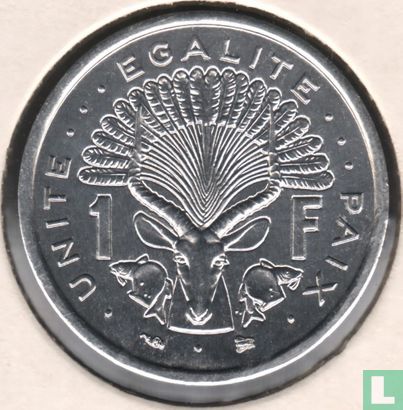 Djibouti 1 franc 1996 - Afbeelding 2