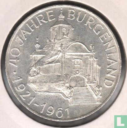 Austria 25 schilling 1961 "40th anniversary of Burgenland" - Image 1