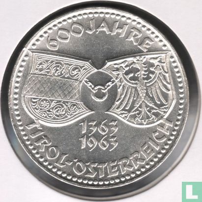 Autriche 50 schilling 1963 "600 years Austrian Tyrol" - Image 1