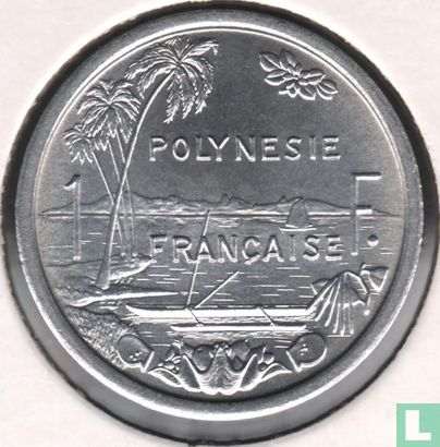 French Polynesia 1 franc 1965 - Image 2