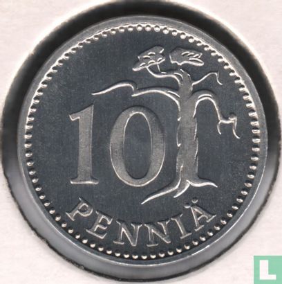 Finnland 10 Penniä 1988 - Bild 2