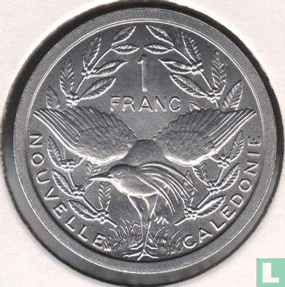 Nieuw-Caledonië 1 franc 1981 - Afbeelding 2