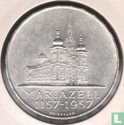 Autriche 25 schilling 1957 "800 years Mariazell Basilica" - Image 1
