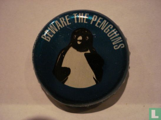 Bud Ice Beware of the Penguins