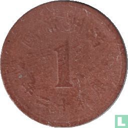Mandchoukouo 1 fen 1945 (brun) - Image 1