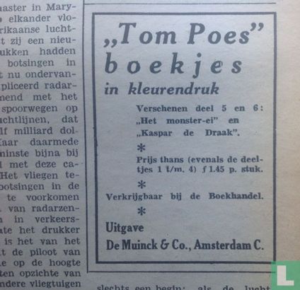 "Tom Poes boekjes in kleurendruk" - Afbeelding 1