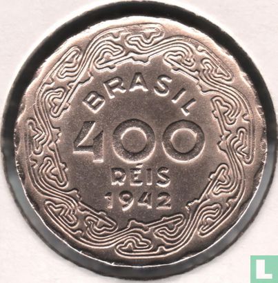 Brésil 400 réis 1942 - Image 1