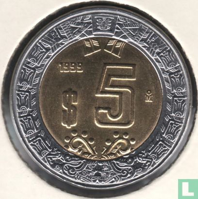 Mexico 5 pesos 1999 - Afbeelding 1