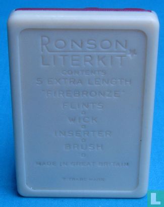 Ronson Literkit Firebronze (bakeliet) - Bild 3