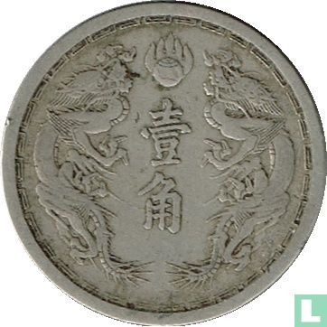 Manchukuo 10 fen 1934 (KT1) - Image 2