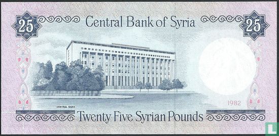 Syrie 25 Pounds 1982 - Image 2