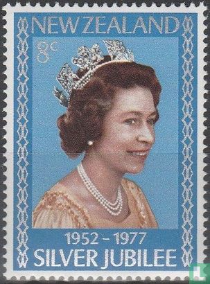 Zilveren jubileum koningin Elizabeth II