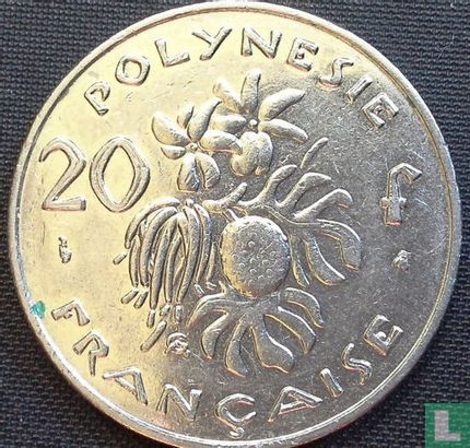 Frans-Polynesië 20 francs 1997 - Afbeelding 2