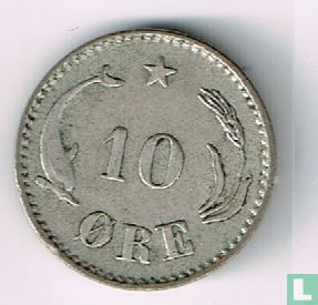 Dänemark 10 Øre 1875 - Bild 2