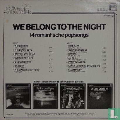 We Belong to the Night 14 Romantische Popsongs - Image 2