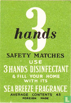 3 hands desinfectant - Afbeelding 2