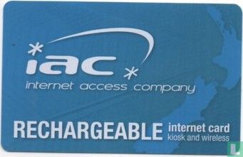 IAC Rechargeable card - Afbeelding 1