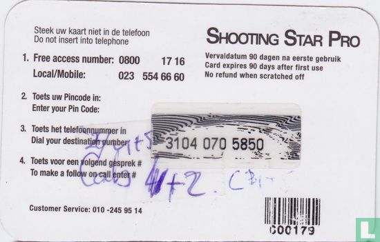 Shooting Star Pro card - Image 2