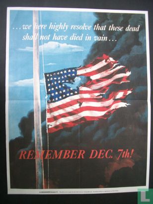 De oorlogskranten 19, Remember Dec. 7th