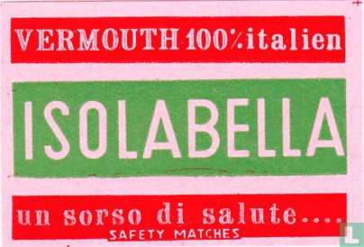 Vermouth 100% italien Isolabella - Image 1