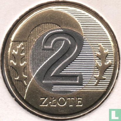 Polen 2 Zlote 1994 - Bild 2