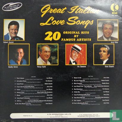 Great Italian Love Songs - Image 2