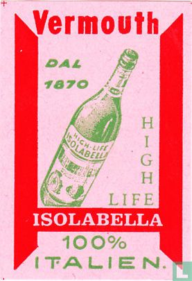 Vermouth Isolabella 100% italien - Image 1