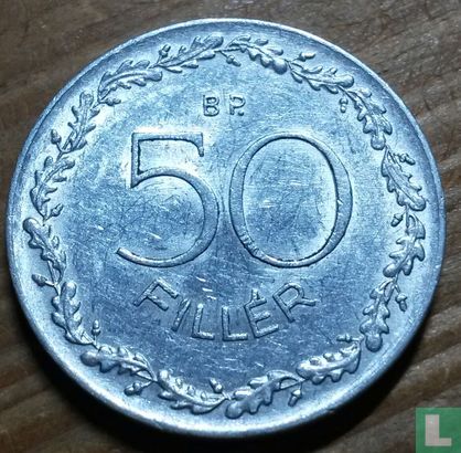 Ungarn 50 fillér 1948 - Bild 2