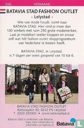 040 - Batavia Stad Fashion Outlet - Bild 1