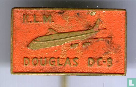 K.L.M. Douglas DC-8 [oranje]   - Afbeelding 1