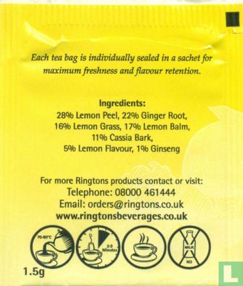 Lemon. Ginger & Ginseng - Image 2