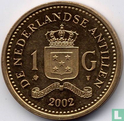 Niederländische Antillen 1 Gulden 2002 - Bild 1