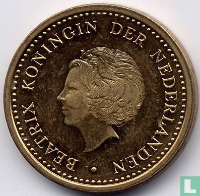Niederländische Antillen 1 Gulden 2002 - Bild 2