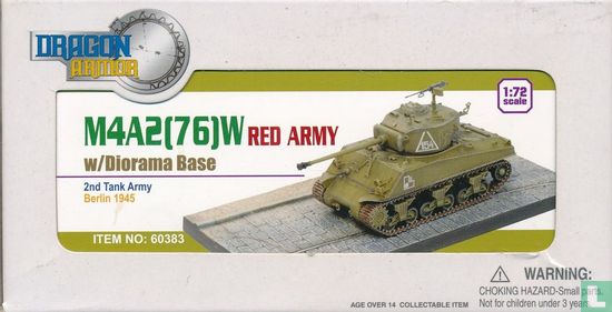 M4A2(76)W Red Army with/Diorama Base