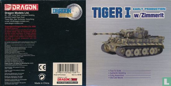 Tiger I early production w/Zimmerit
