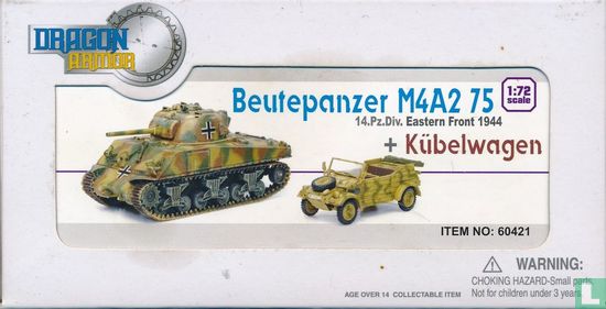 Beutepanzer M4A2 75 + Kübelwagen