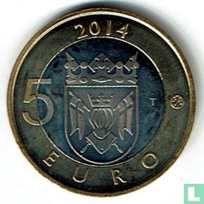 Finland 5 euro 2014 "Finland fox" - Image 1