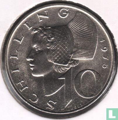Oostenrijk 10 schilling 1975 - Afbeelding 1