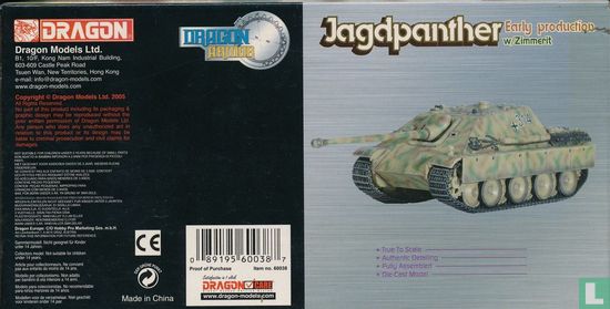 Jagdpanther Early production w/Zimmerit