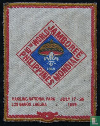 Souvenir badge 10th World Jamboree - Image 1