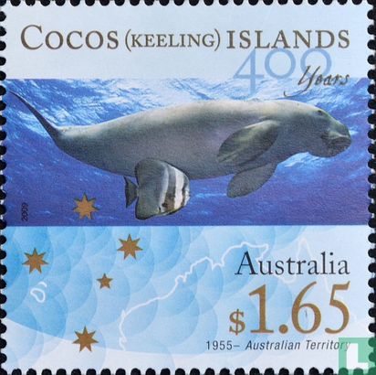 400 years discovery Cocos Islands  